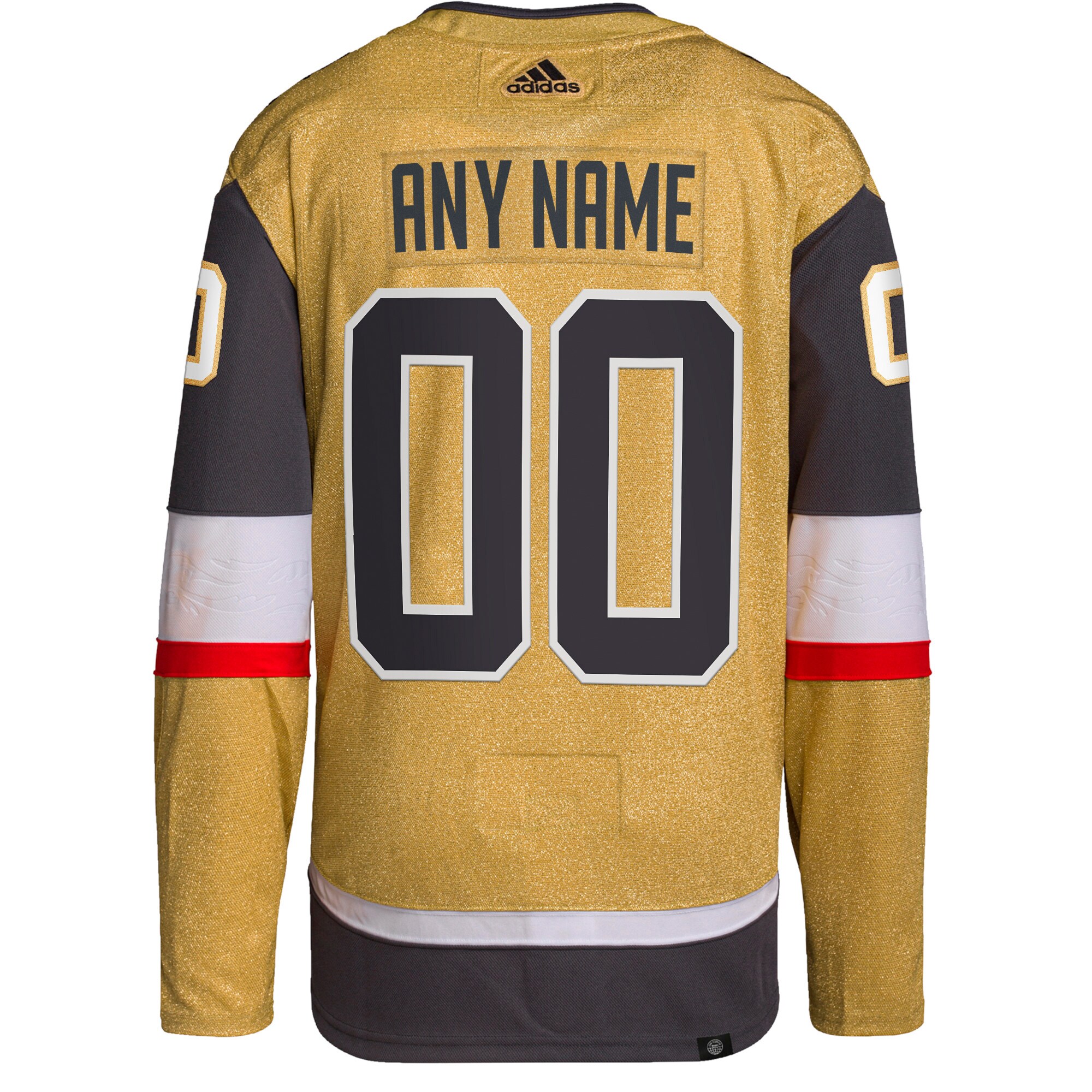 Vegas Golden Knights   Home  Primegreen  Custom Jersey – Gold
