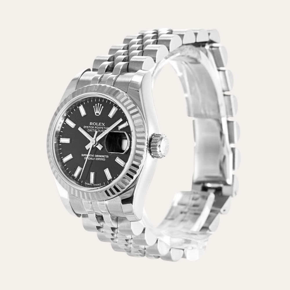 Rolex Datejust 31mm Black Dial 179174