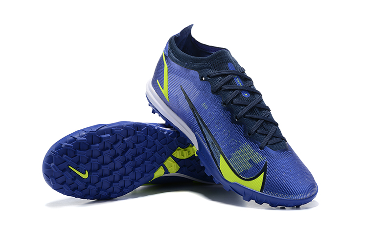 Vapor 14 Academy TF low-top fully knitted waterproof MD air cushioned grass spikes football shoes