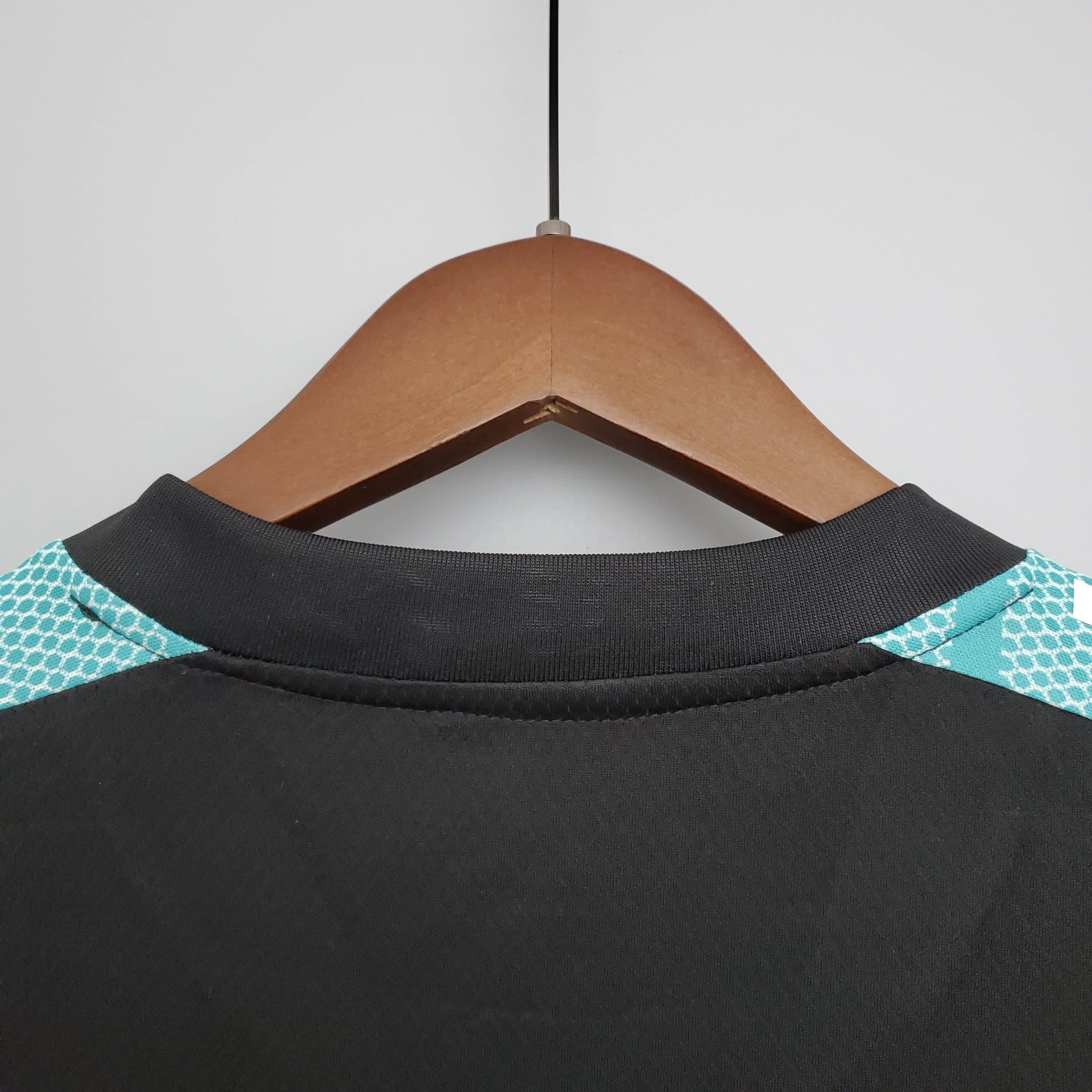 2021/2022 Real Madrid Training Wear Football Shirt Black Green