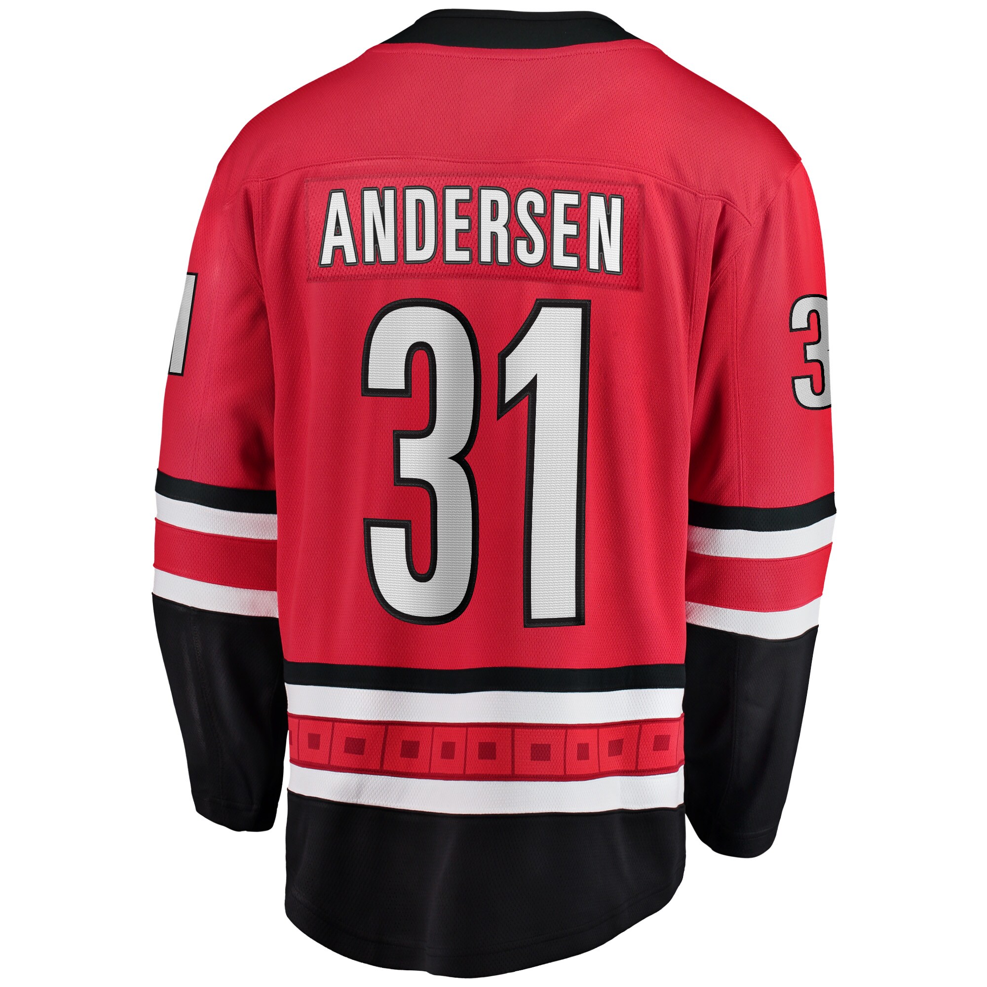 Frederik Andersen Carolina Hurricanes Fanatics Alternate Breakaway   Jersey – Red