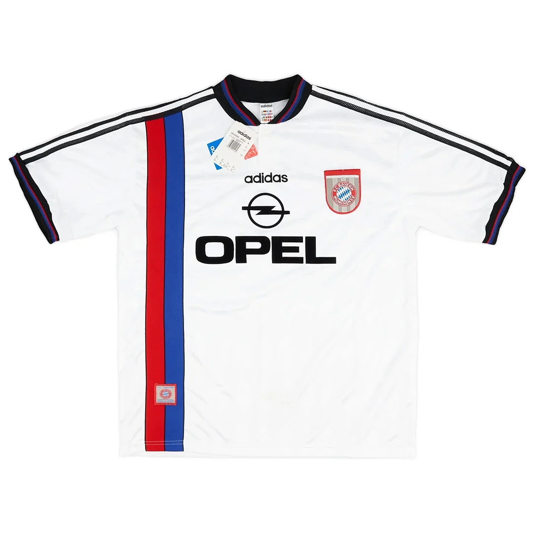 Bayern Munich 1996/98 Away Retro Football Jersey