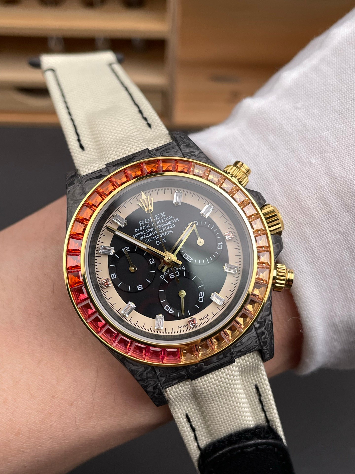 Rolex Daytona Pumpkin Carbon