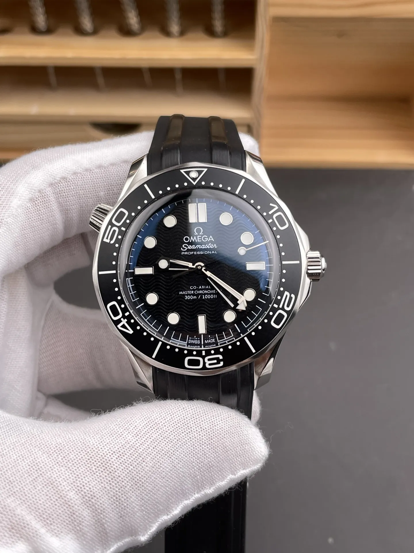 Omega Seamaster 300 Black Dial 42mm