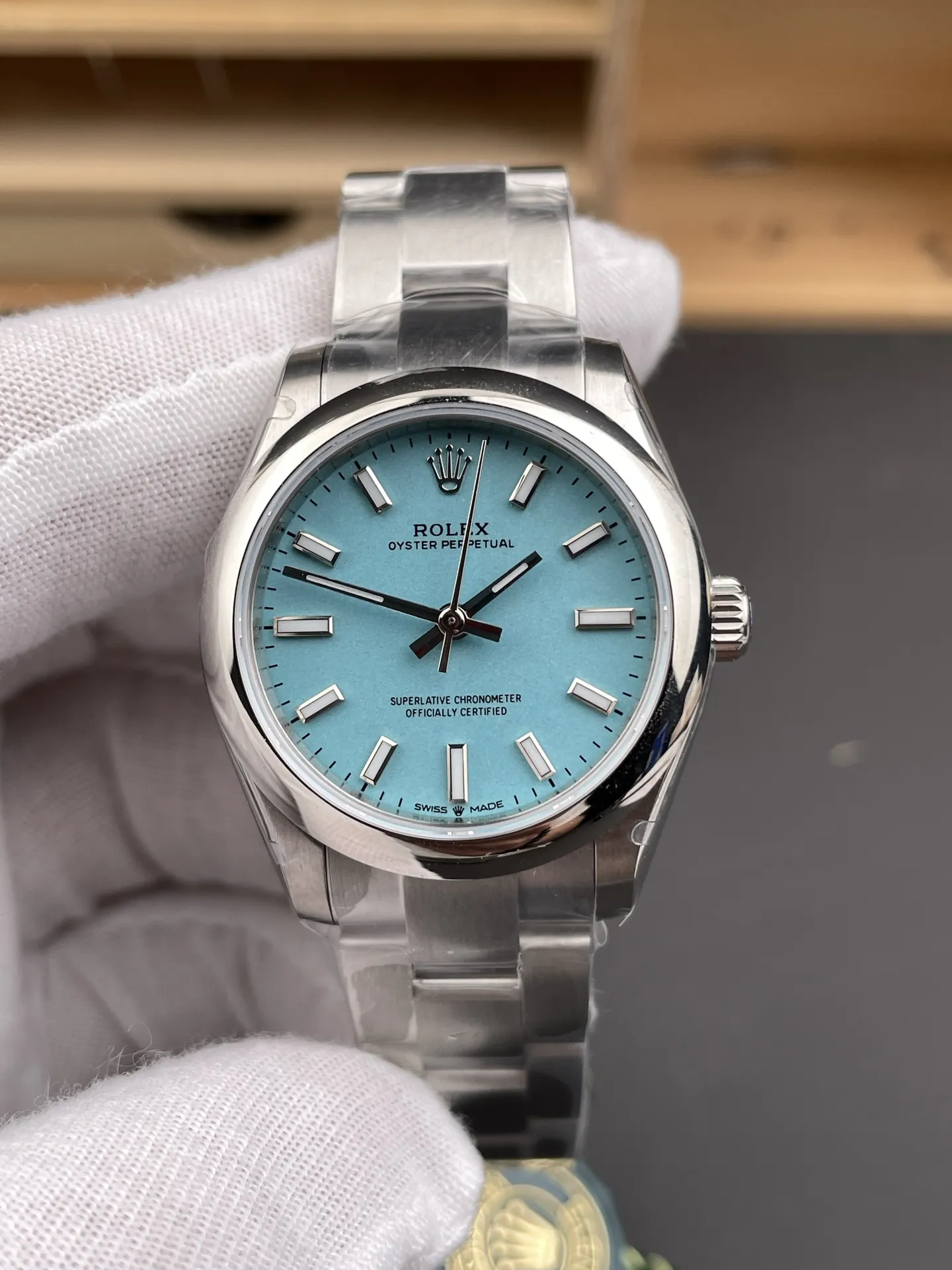 Rolex Datejust Tiffany Blue Ladies 31mm