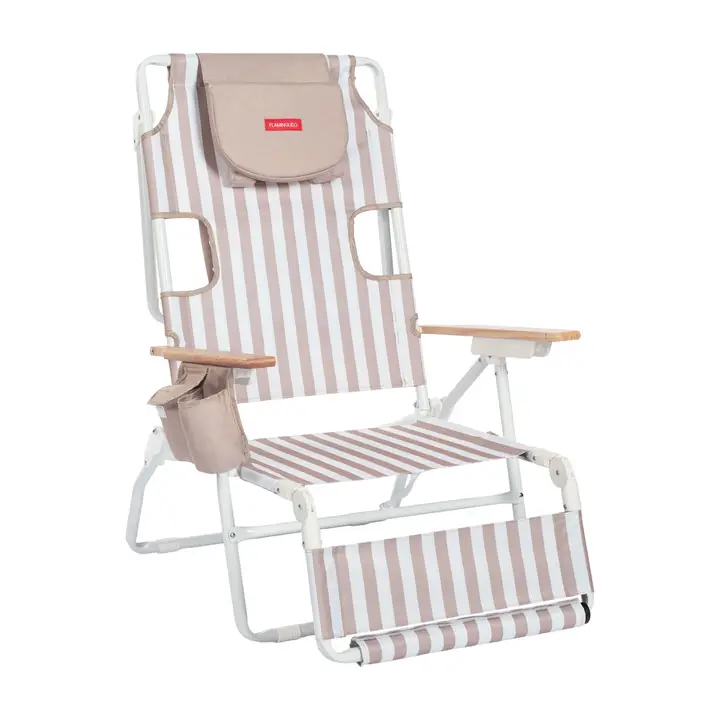 Beige Reclining Beach Hammock