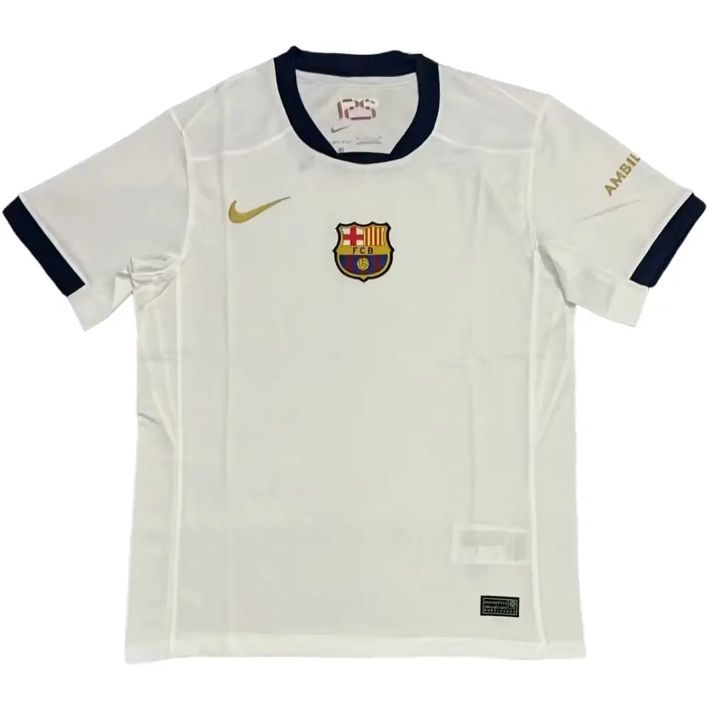 2025-26 Season - Barcelona White - Jersey - Fan Edition