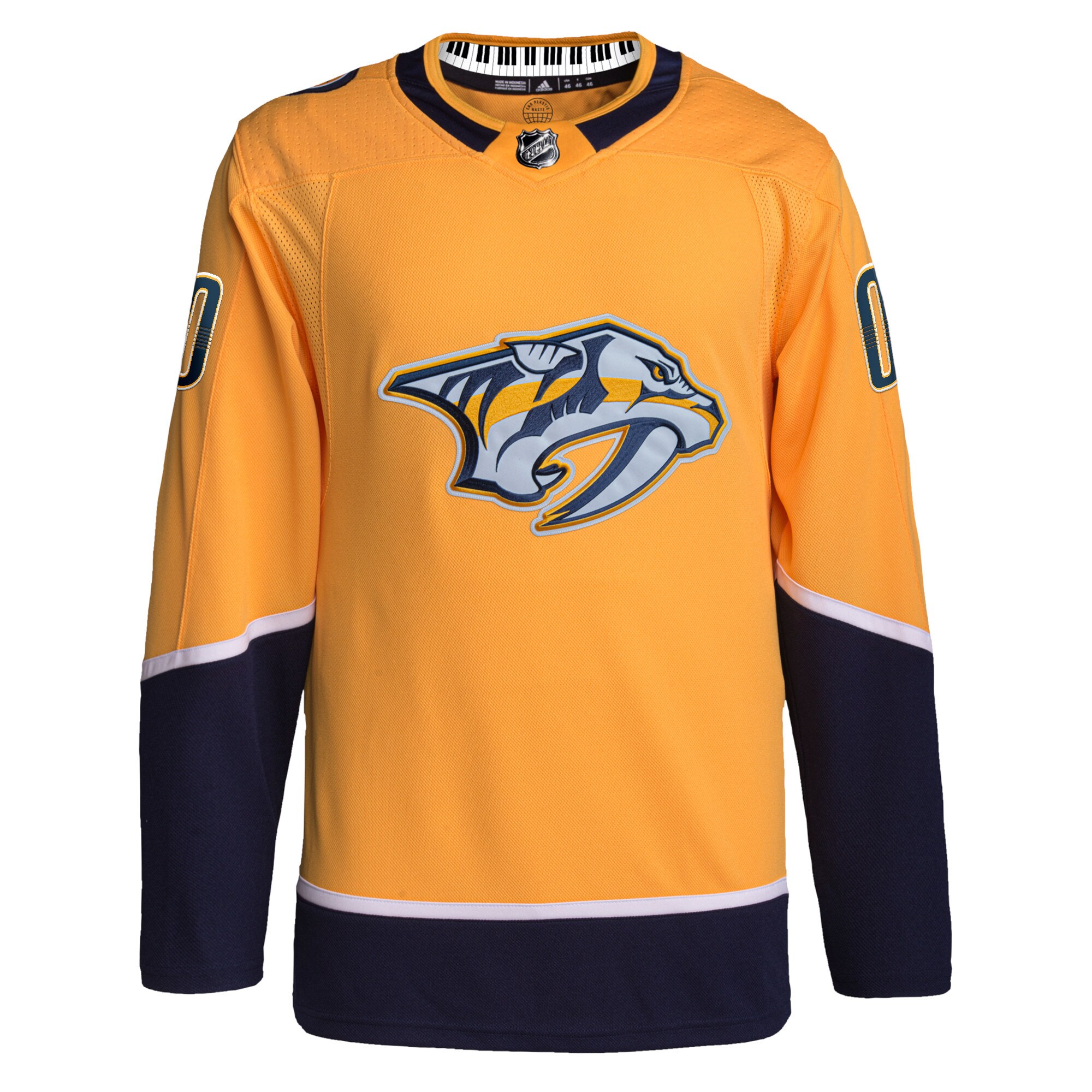 Nashville Predators   Home  Primegreen  Custom Jersey – Gold