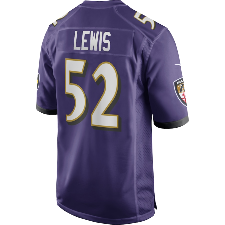 Ray Lewis Baltimore Ravens Nike Game Retired Player Jersey – Purple