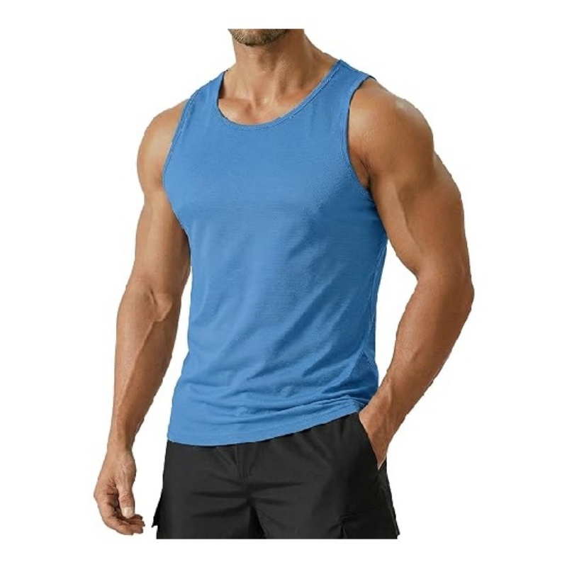 Men's UPF 50+ Quick Dry Sleeveless Athletic Tank Tops