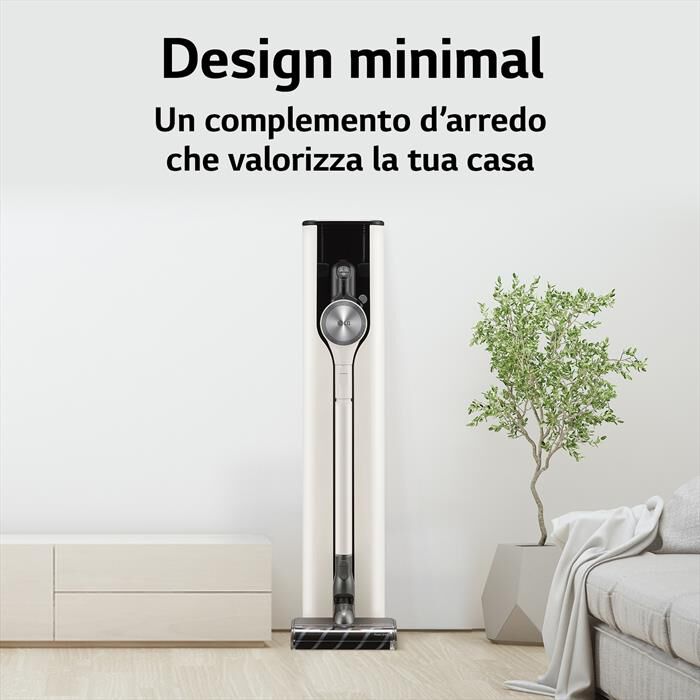 LG - CORDZERO ALL-IN-ONE TOWER A9T-ULTRA1C-Calming Beige