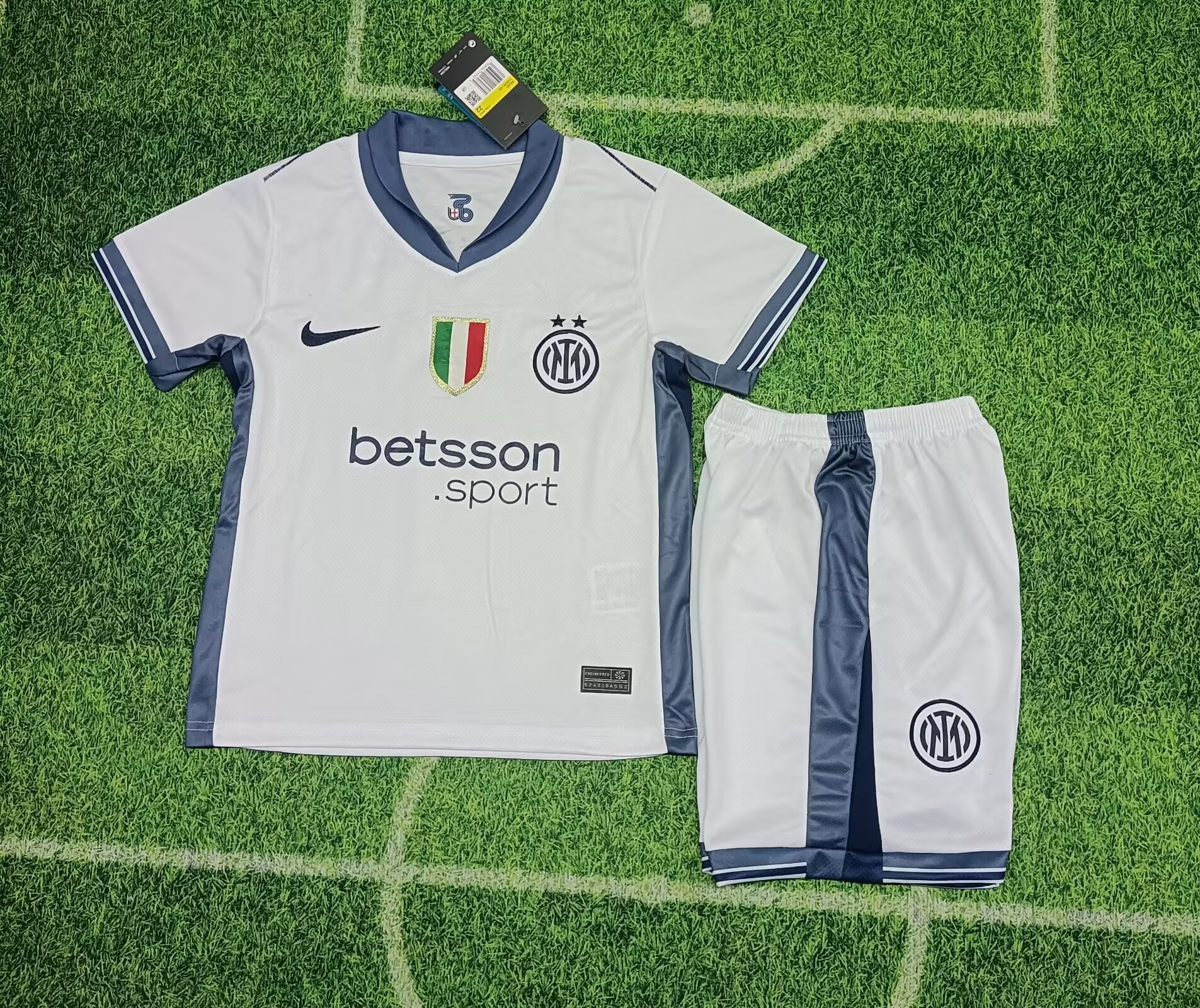2024/2025 Kids Size Inter Milan Away Football Jersey1:1 Quality Thai