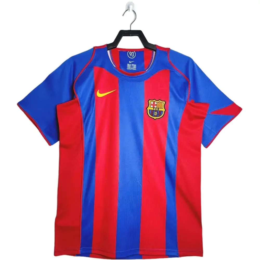 2004/05 Barcelona Home Retro Jersey 1:1 Thai Quality