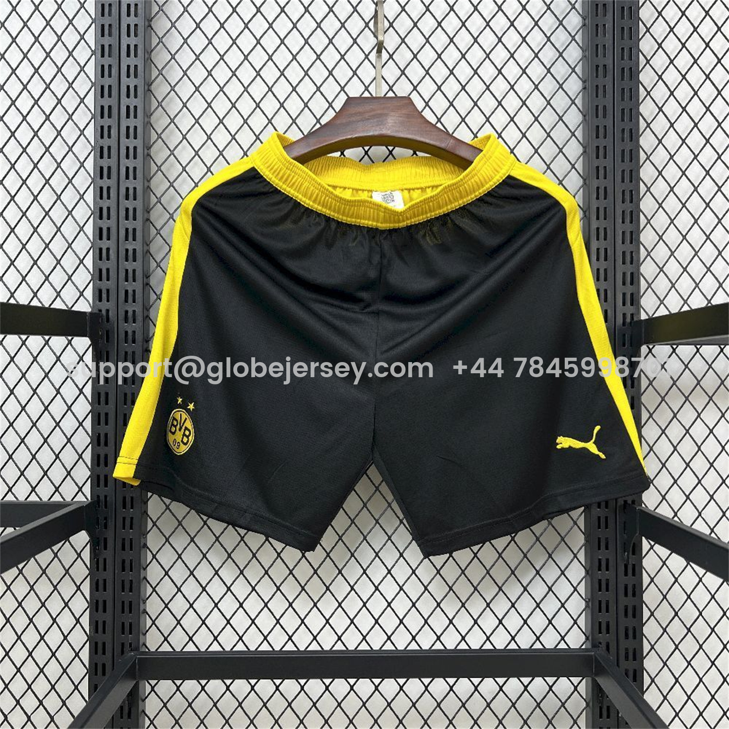 Dortmund 25-26 Home Black Shorts - Fans Version