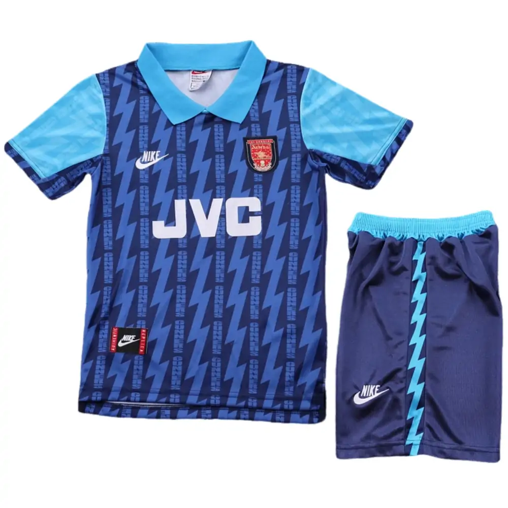 1994-95 Arsenal Away Retro Children's Jersey Set - Fans Edition