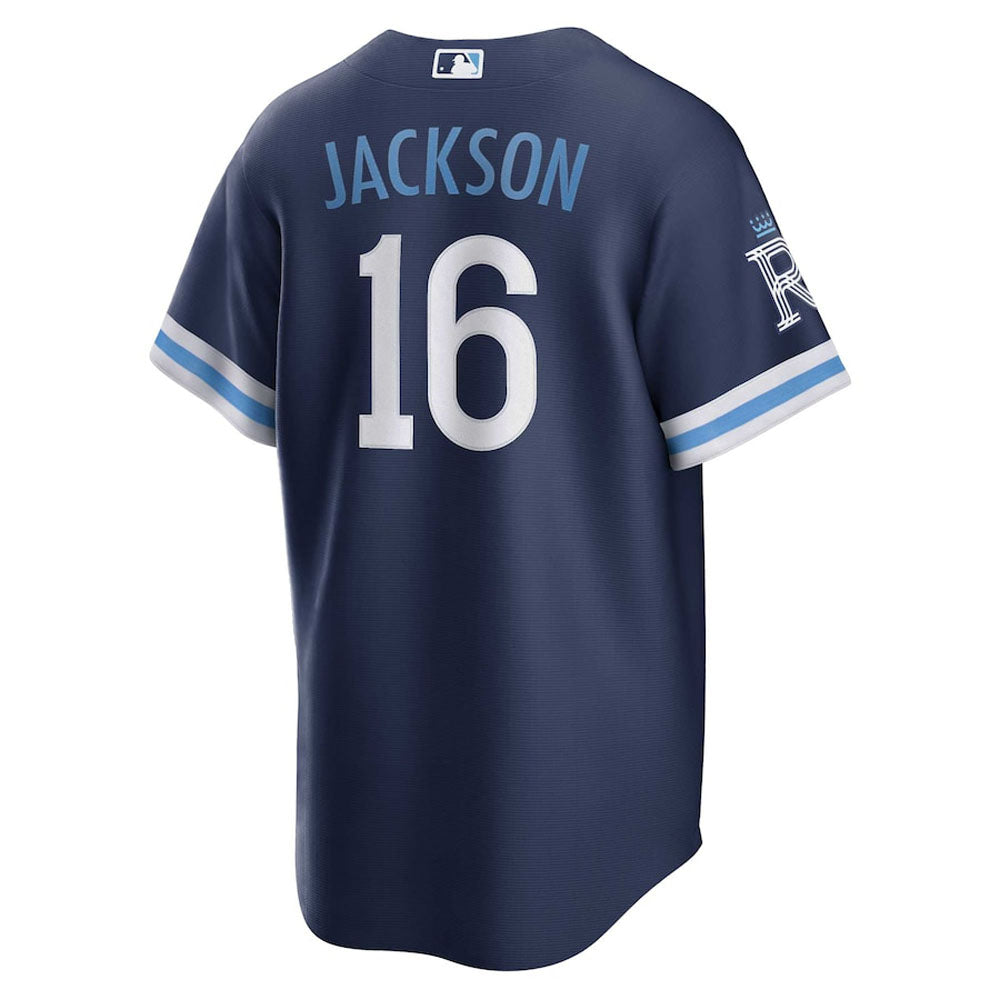 Men's Kansas City Royals Bo Jackson City Connect Replica Jersey - Navy