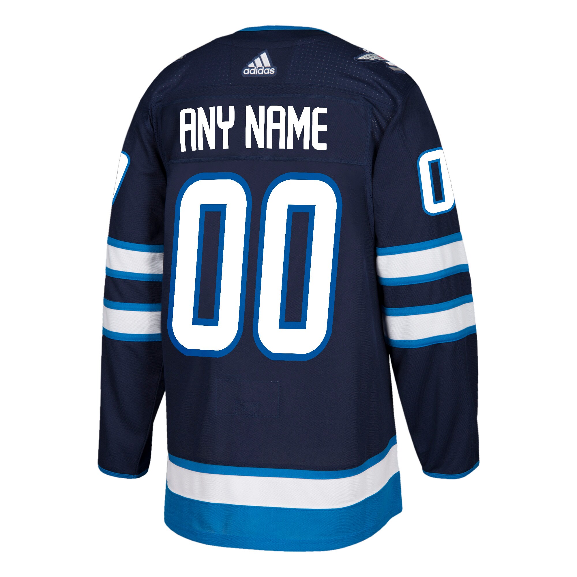 Winnipeg Jets   Custom Jersey – Navy