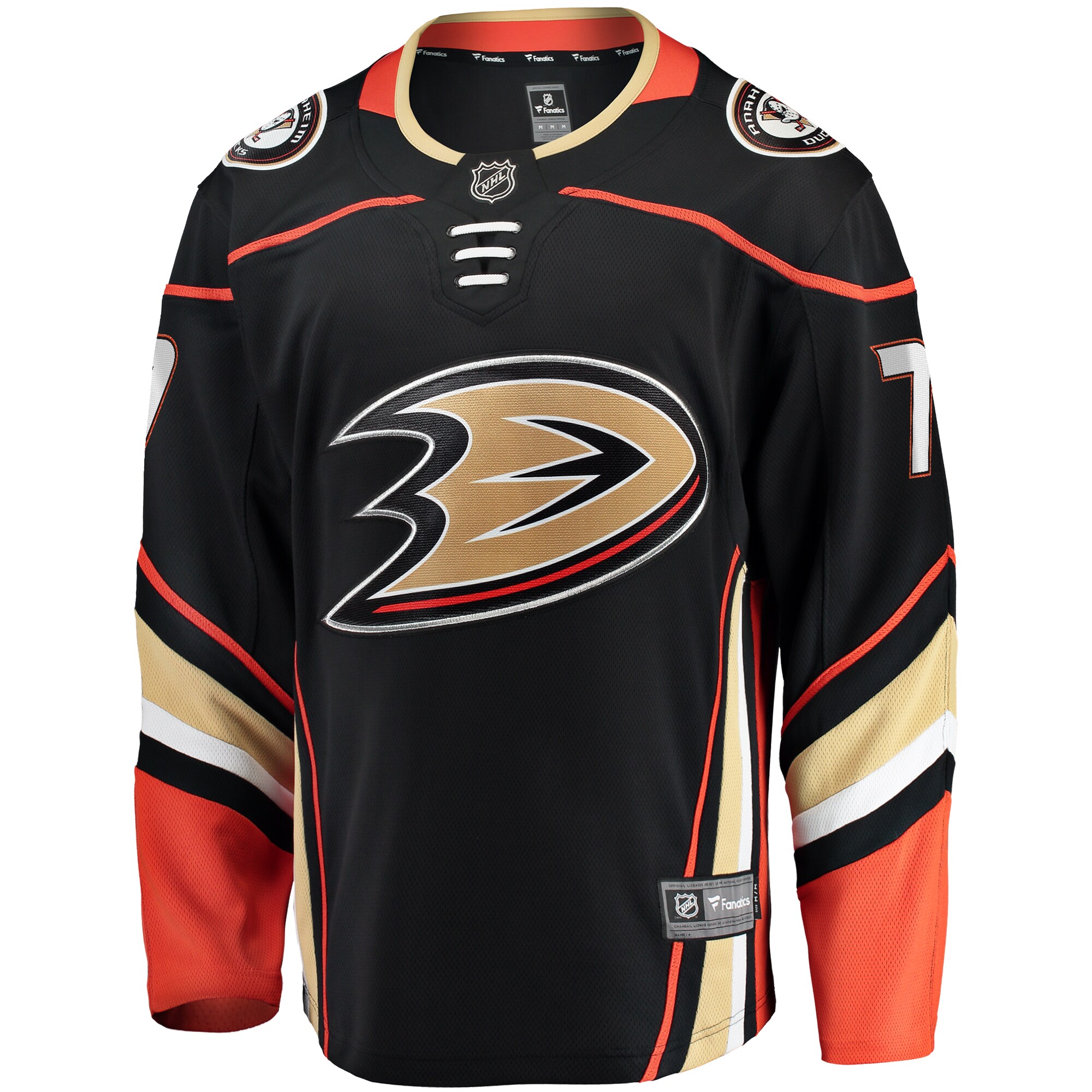 Radko Gudas Anaheim Ducks Fanatics Home Breakaway Jersey – Black