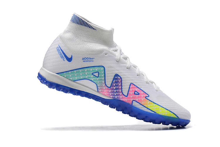 Assassin XV high-top fully knitted waterproof MD air cushion grass spike football shoes