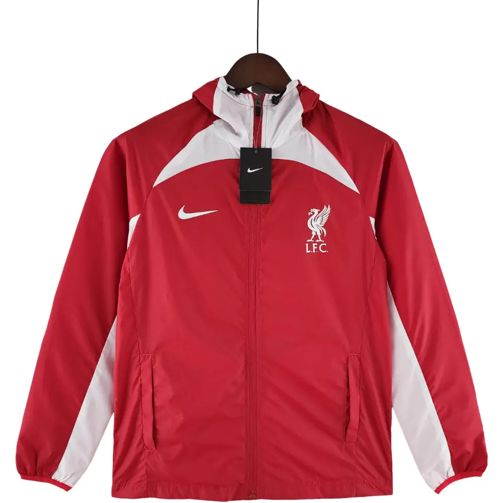 2022 Liverpool Windbreaker Red And White