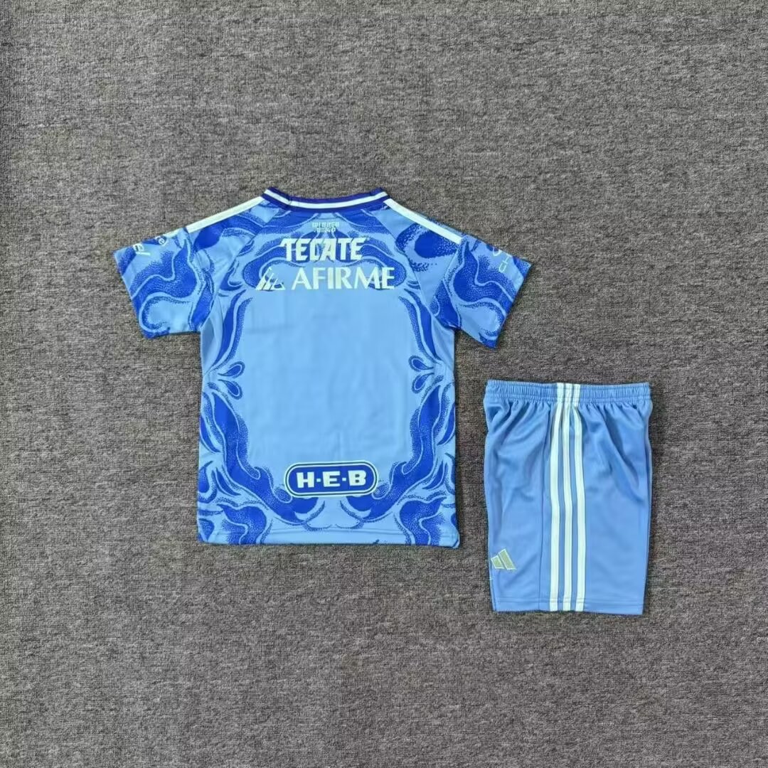 2025-26 Tigers Away Jersey Kids' Set - Fans Edition