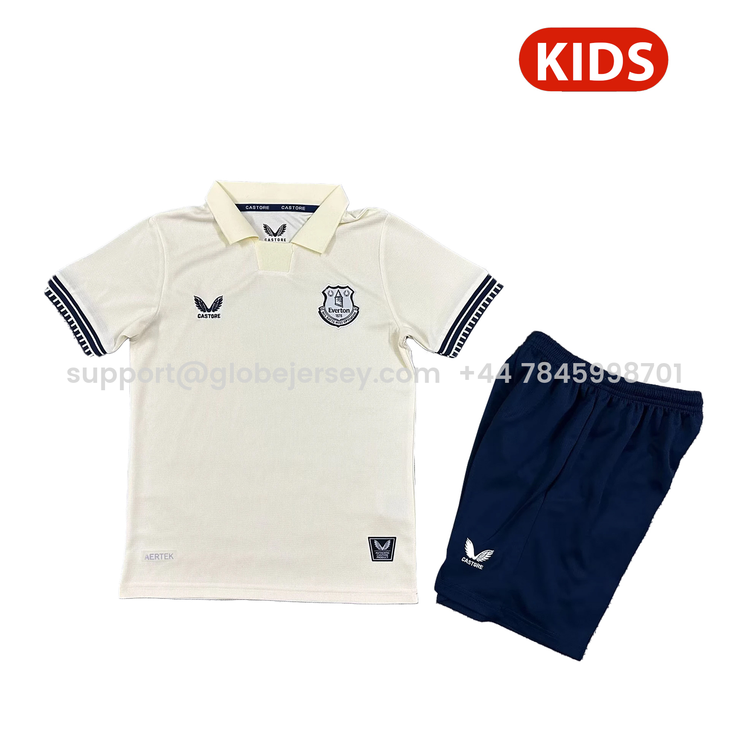 Everton 25-26 Away Kids Kit
