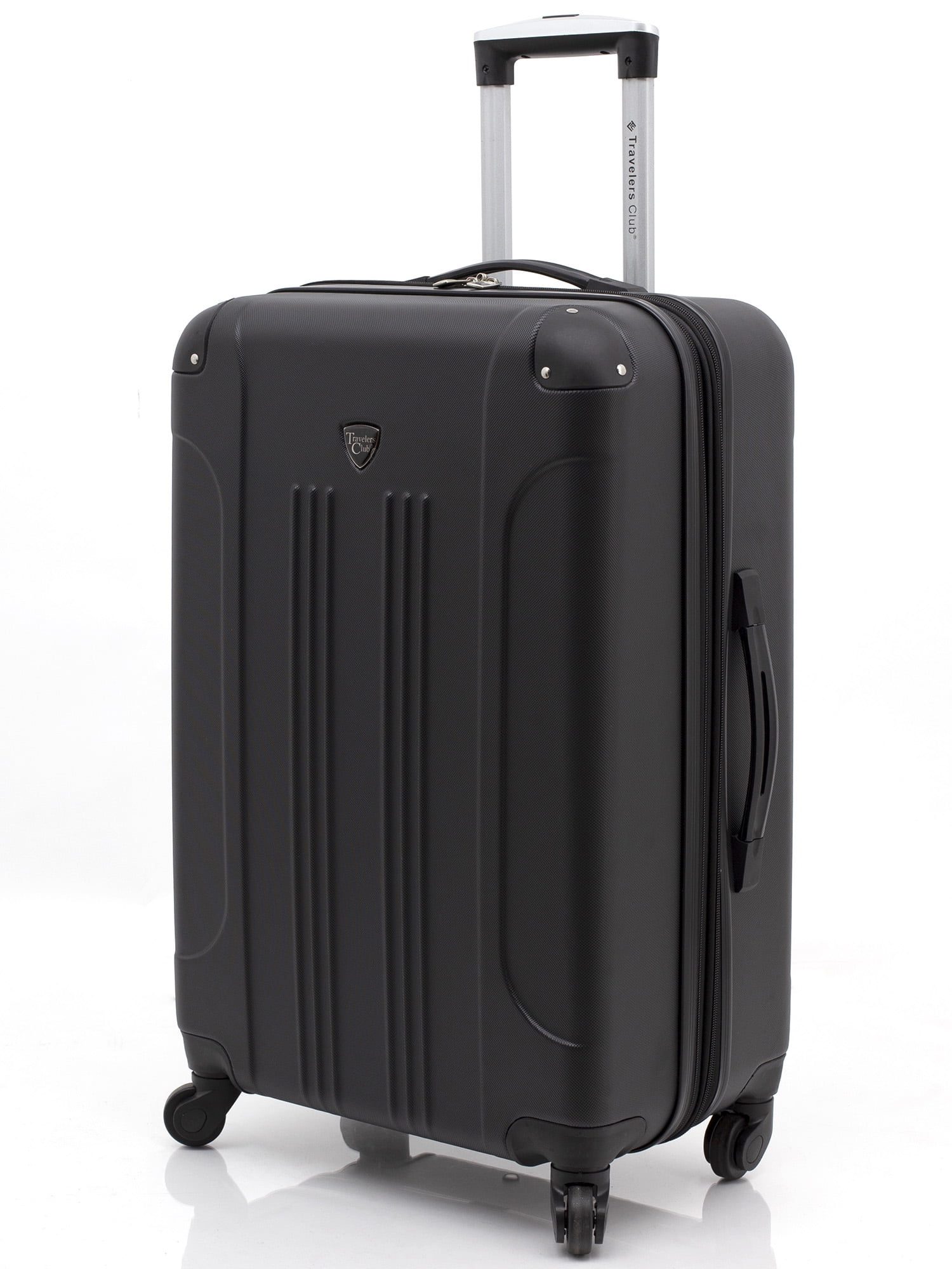 Travelers Club Chicago 3-Piece ABS Expandable ABS Travel Set - Silver
