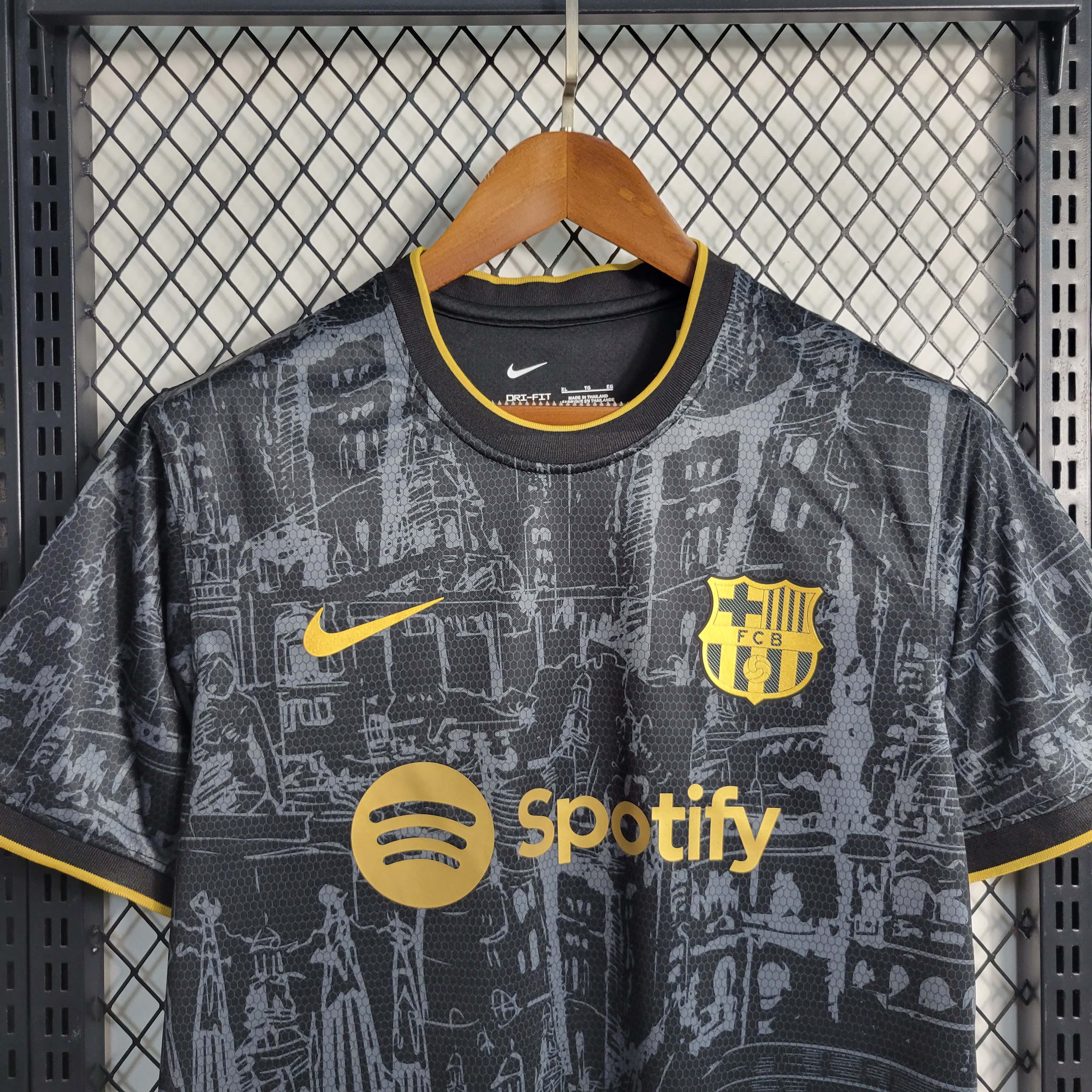 2023/2024 Barcelona Special Edition Black Football Shirt 1:1 Thai Quality-Fans