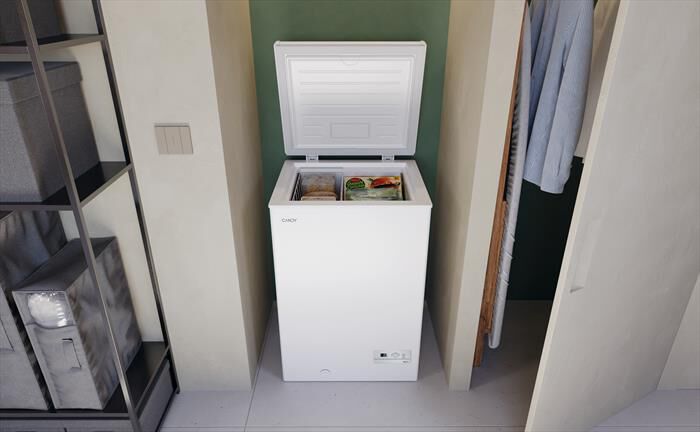 CANDY - Congelatore orizzontale CHAE 1002E Classe E 97 lt-Bianco