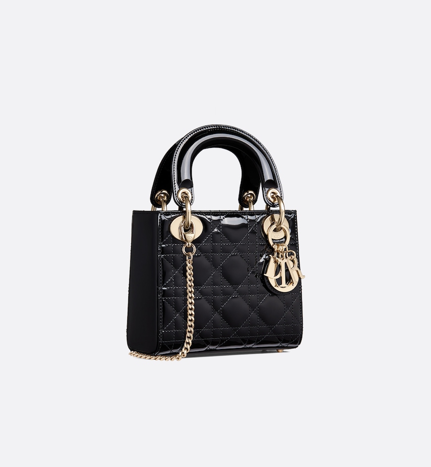 Mini Dioriviera Lady Bag – Patent Leather