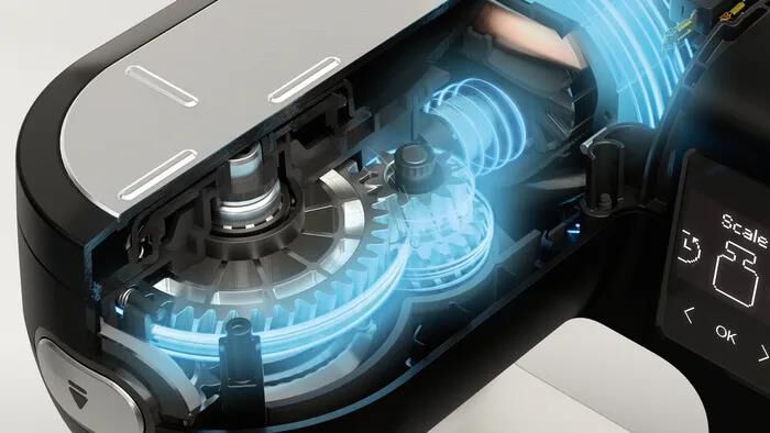 BOSCH - Kitchen machine MUMS6ZS34-Black,Stainless steel