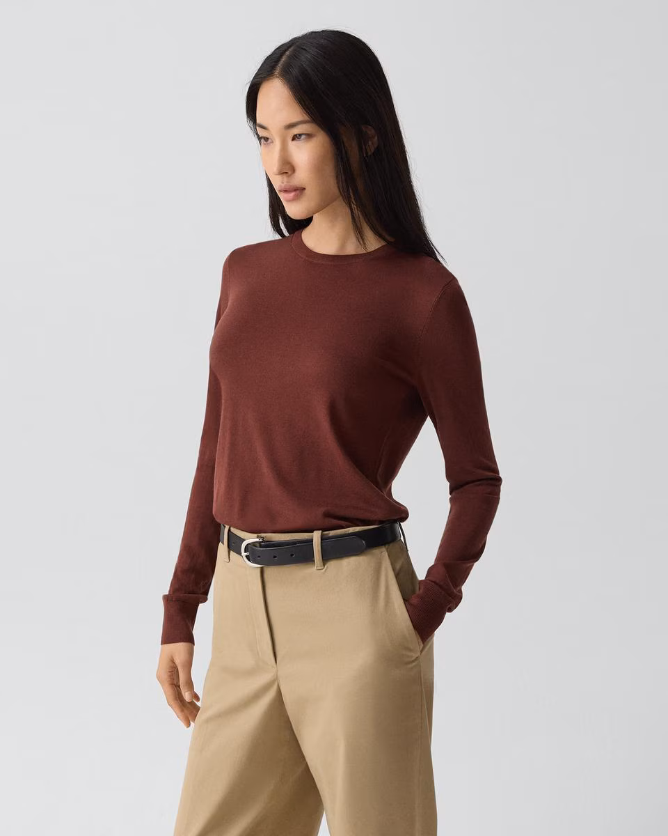 Crewneck Sweater in Regal Wool