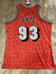 BAPE Miami Heat Red 93 MN