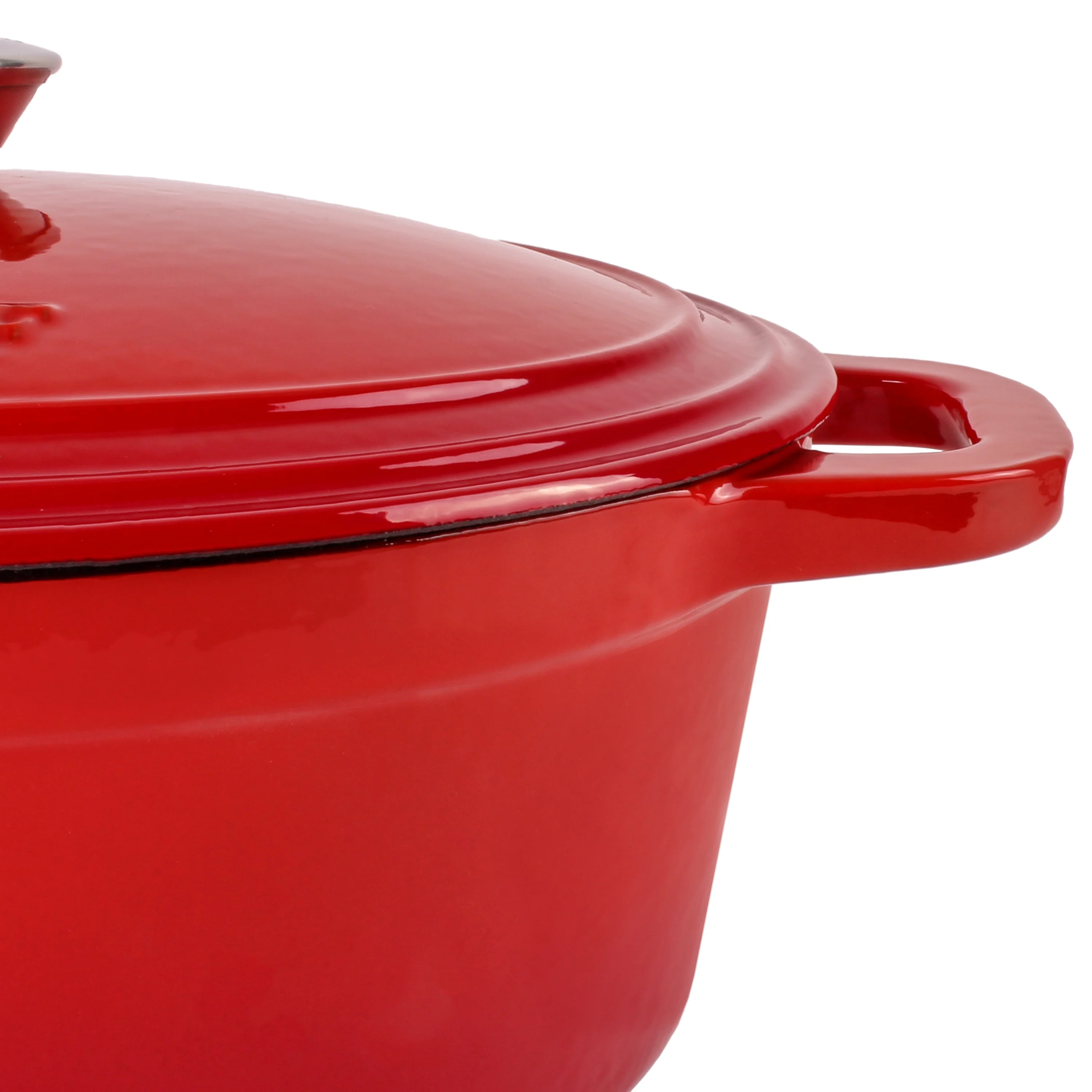 BergHOFF Neo 4Pc Cast Iron Set: 5qt. & 7qt. Covered Dutch Ovens, Green