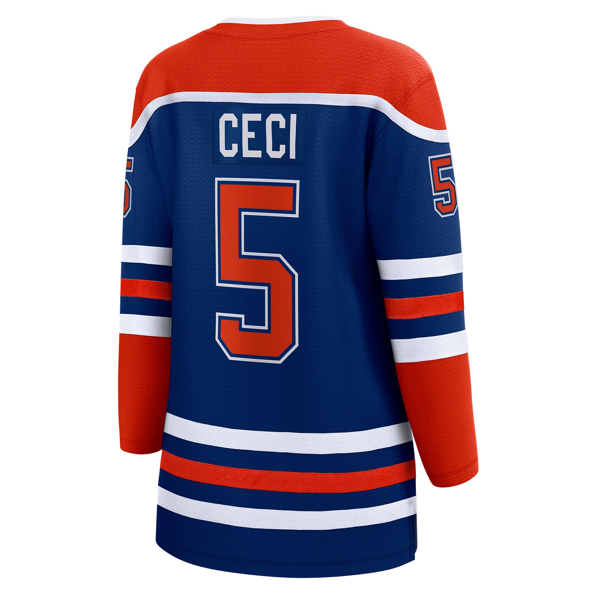 Cody Ceci Edmonton Oilers Fanatics Women’s Home Breakaway   Jersey – Royal