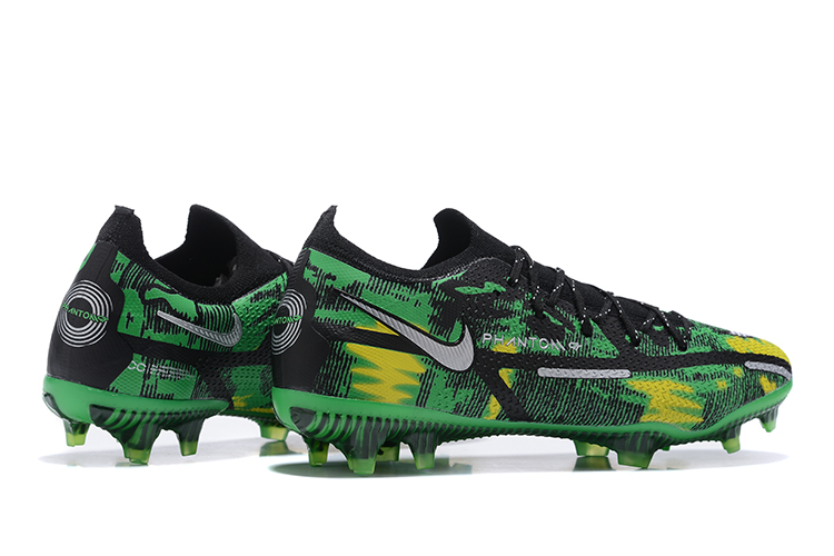 Shock Wave series Nike low-top Phantom GT2 waterproof Recharge all-knit FG football shoes Nike Phantom GT2 Elite FG