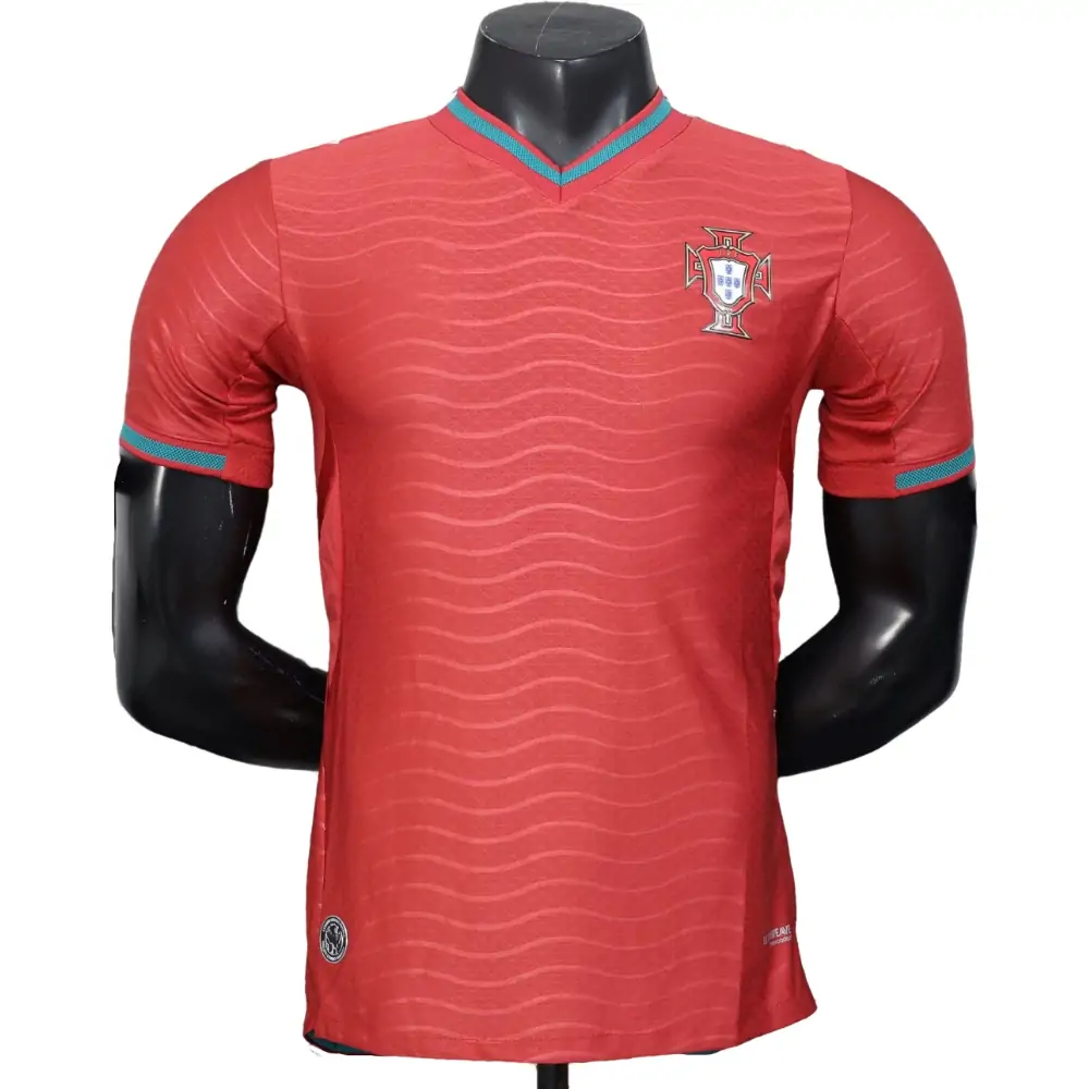 2026 World Cup Portugal Home Short Sleeve Jersey - Player Edition