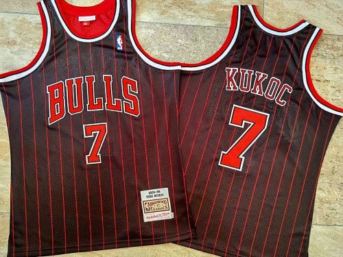 Tony Kukoc Chicago Bulls Throwback Jersey