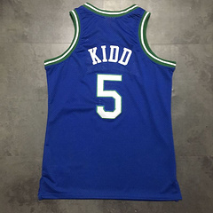Dallas Mavericks  KIDD 5 Blue MN