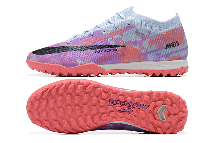 Assassin XV low-top fully knitted waterproof MD air cushion grass spike football shoes