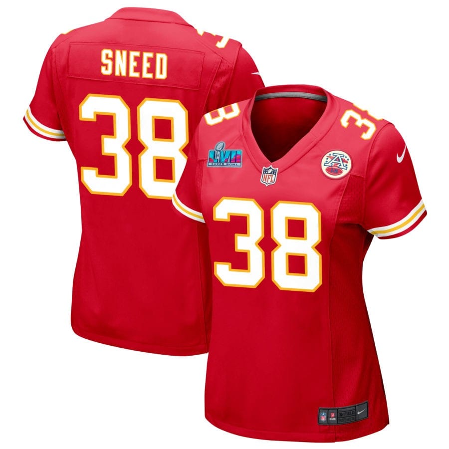L'Jarius Sneed Kansas City Chiefs Nike Women's Super Bowl LVII Game Jersey - Red