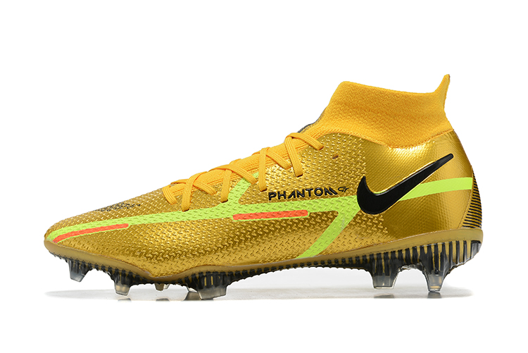 Phantom GT2 high-top Shock Wave series waterproof all-knit FG football shoes Nike Phantom GT2 Dynamic Fit Elite FG