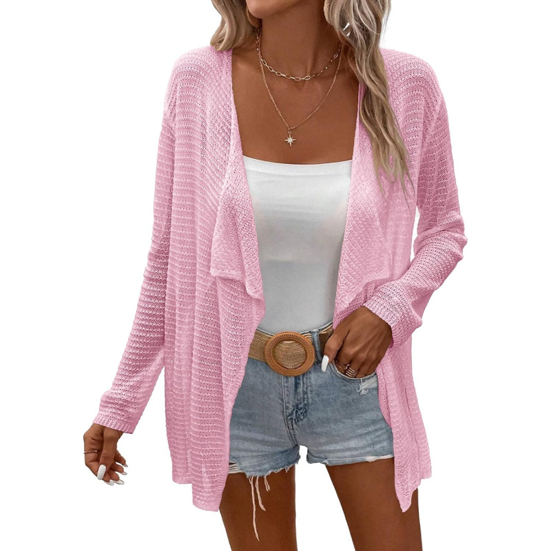 Women's Lightweight Crochet Cardigan