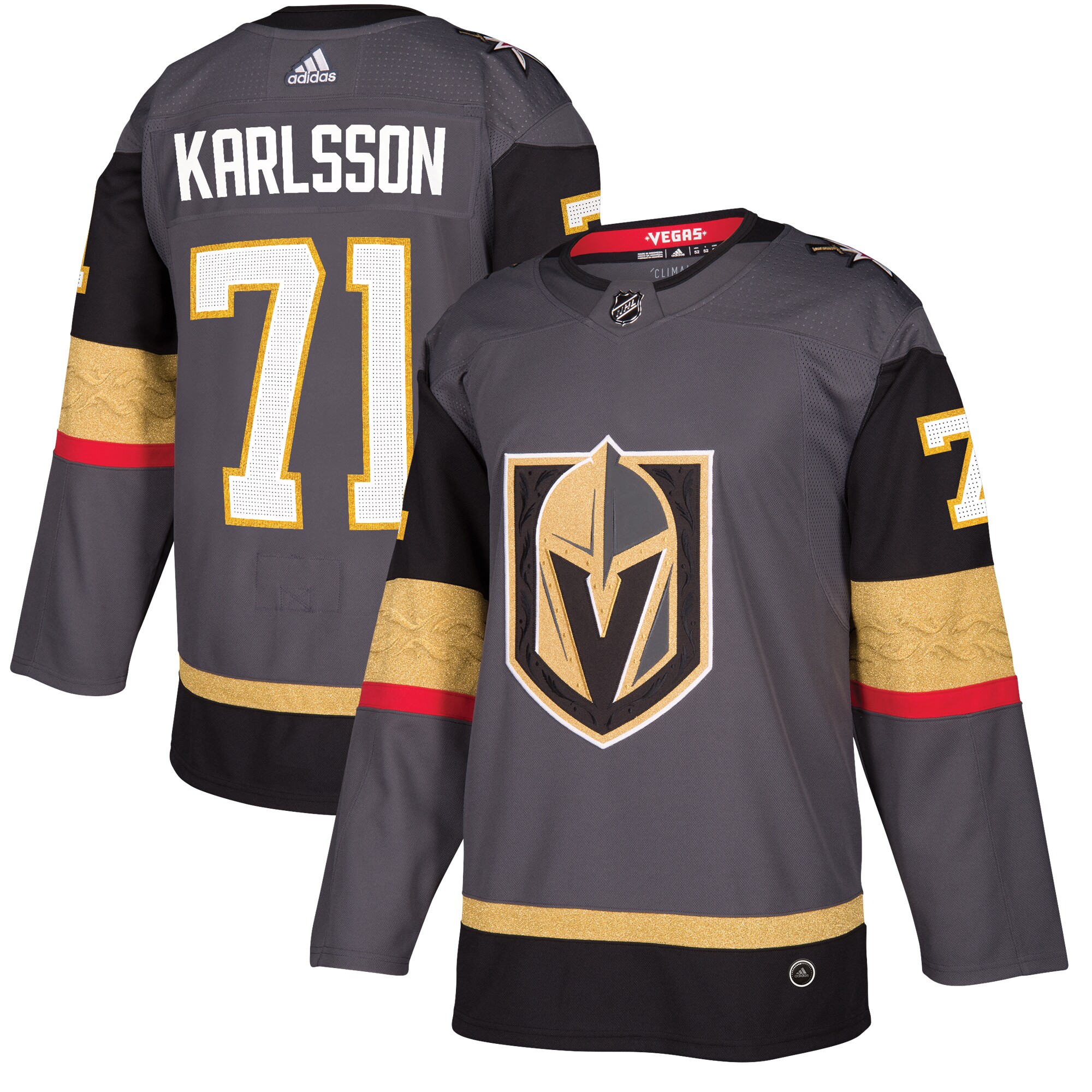 William Karlsson Vegas Golden Knights  Alternate    Jersey – Gray