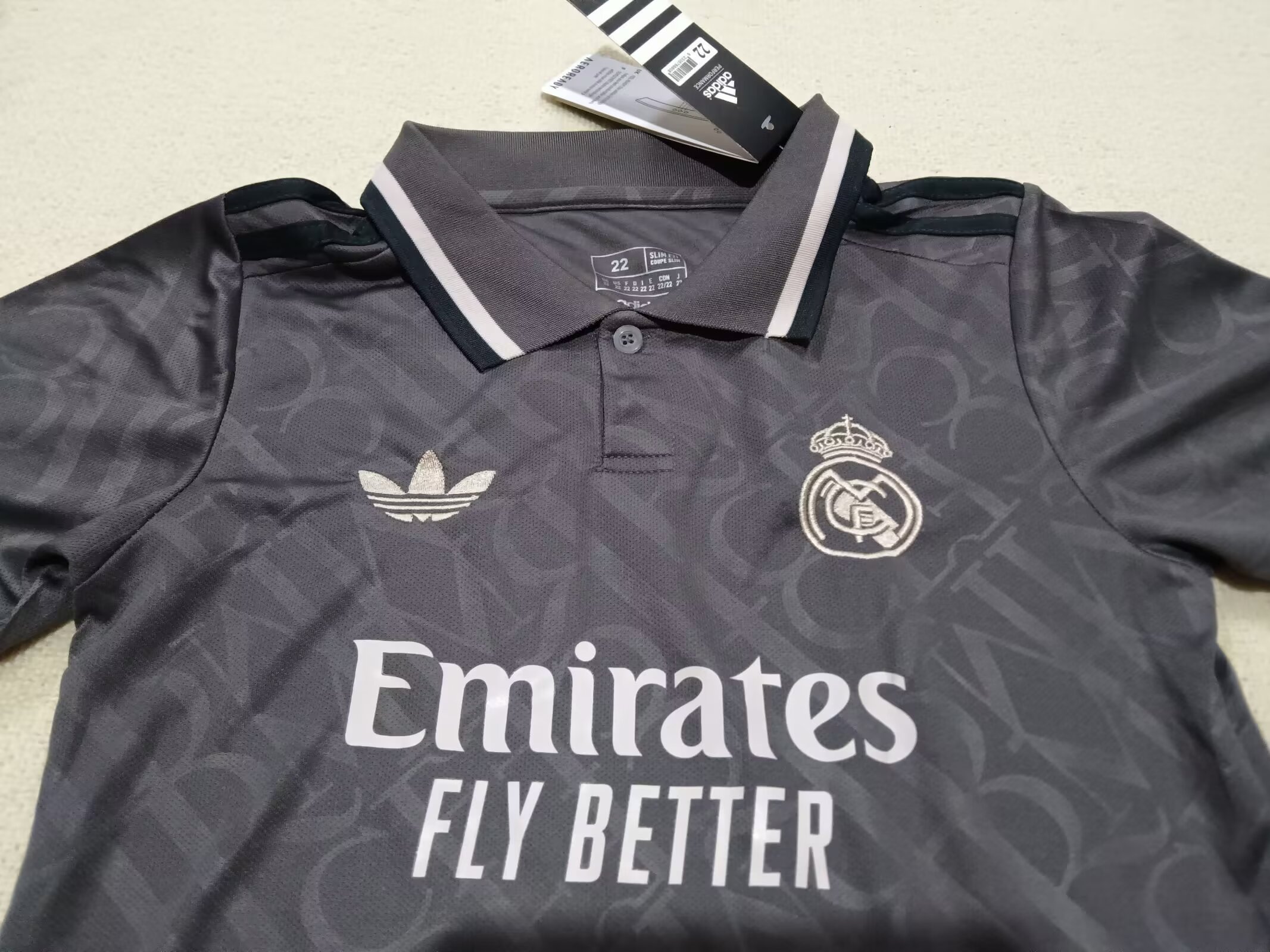 2024/25 Real Madrid Away Second Shirt - Kids Clothing