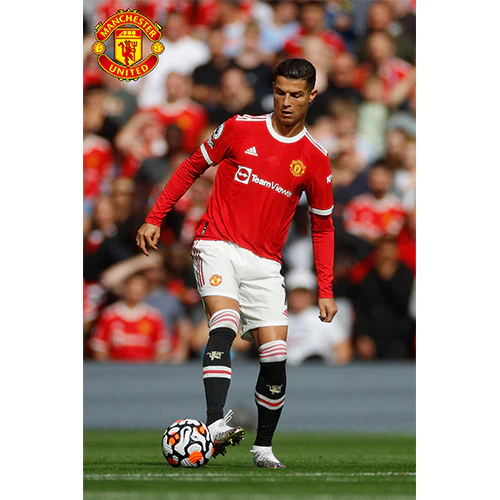 Manchester United Cristiano Ronaldo Poster 21/22