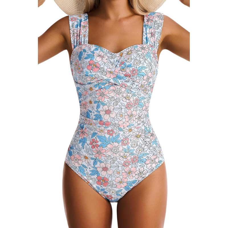 Women's One Piece Swimsuits Tummy Control