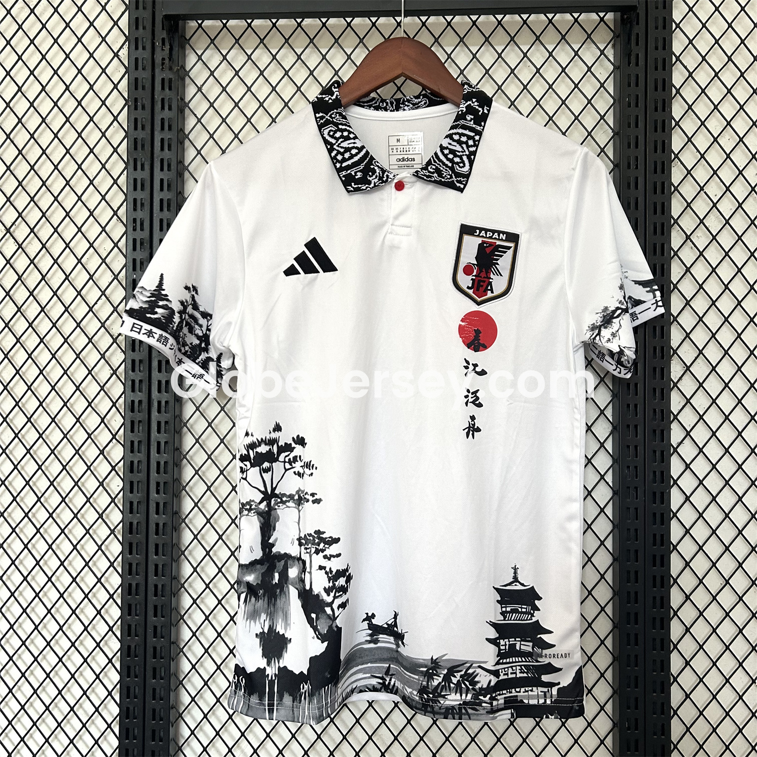 Japan 25-26 Spring River Boating Ink Painting Special Edition Jersey - Fans Version