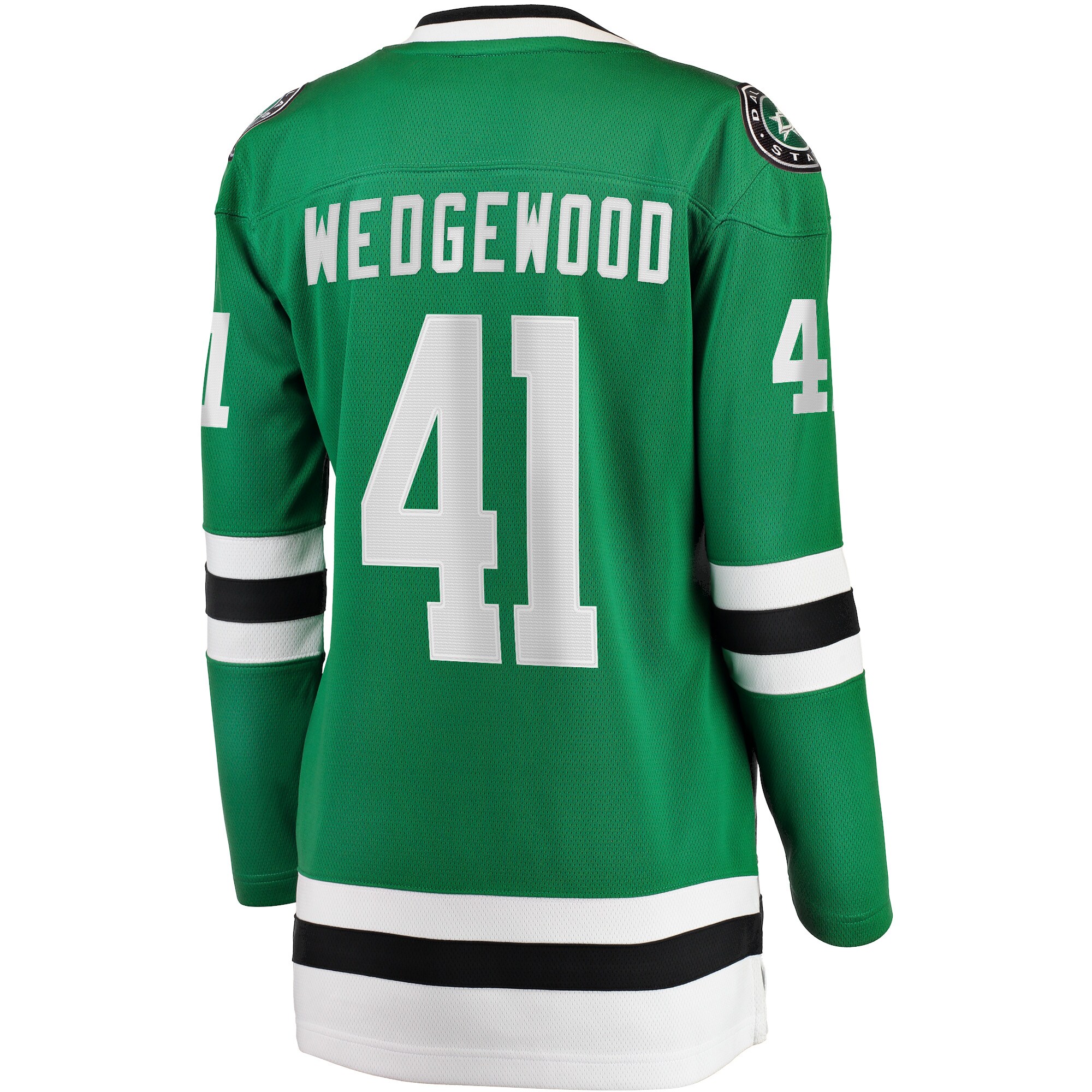 Scott Wedgewood Dallas Stars Fanatics Women’s Home Breakaway   Jersey – Kelly Green