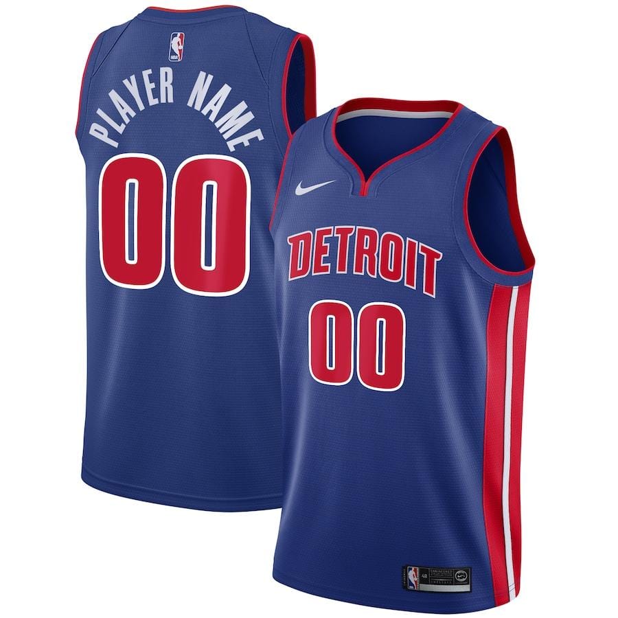 Custom Detroit Pistons Jersey
